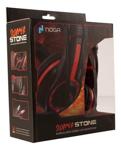 Auricular Gamer C/ Microfono Pc Noga Stormer St-819 