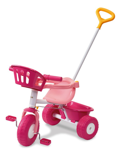 Triciclo Infantil Pink Metal Rondi Color Rosa