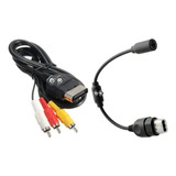 Cable Rca Video Compatible Xbox Clasico Punta Adaptador