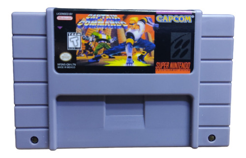 Juego Capitan Comando Super Nintendo, Snes Repro