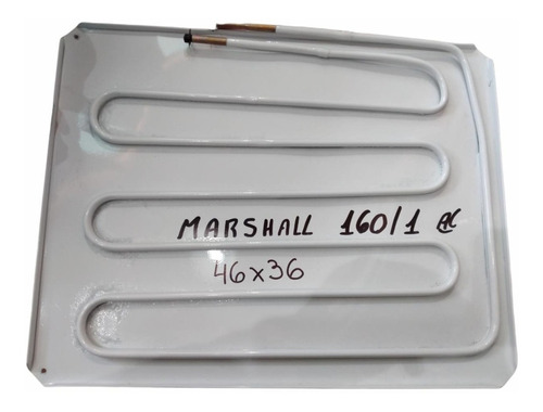 Placa Evaporadora Aluminio Marshall Mod. 160/1-med. 46x36