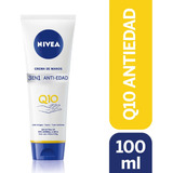 Nivea Hand Cuidado Q10 Antiedad Crema X 100 Ml Pack X 3