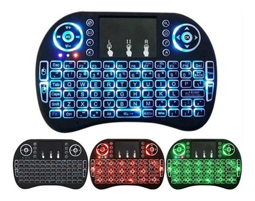 Mini Teclado Inalambrico Touchpad Android, Tv, Windows