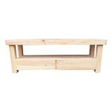 Mesa De Arrime Tv Living 140cm Pino Macizo