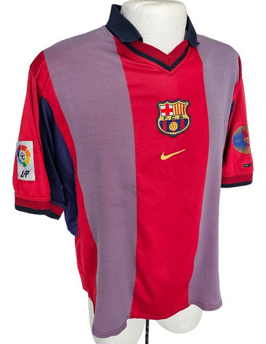 Jersey Nike Barcelona Fc 2000-2001. Original De Época 