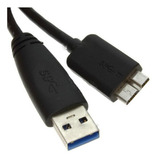 Cable Usb 3.0 A Micro Usb B 45 Cm Disco Externo Pc Factura 