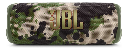 Parlante Jbl Flip 6 Portátil Bluetooth Waterproof Camuflado Color Squad