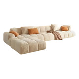 Sillon Sofa Esquinero Puff Relajante 3.00x1.60 Chenille