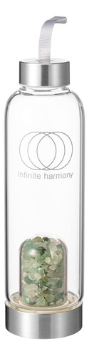 Infinite Harmony Crystal Infused Tempered Glass Water B...