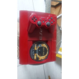 Ps3 Super Slim Vermelho 500gb Com Hen