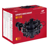 Suporte De Microfone Shock Mount Aranha Mi-s10bk C3 Tech