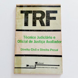 Livro Trf Técnico Judiciário E Oficial De Justiça Avaliador