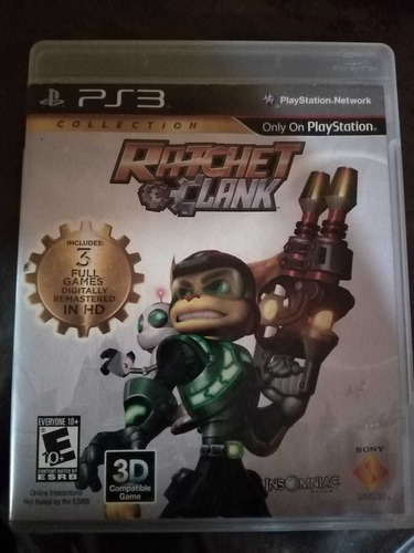  Rathet And Clank Collection Ps3 Remastered In Hd