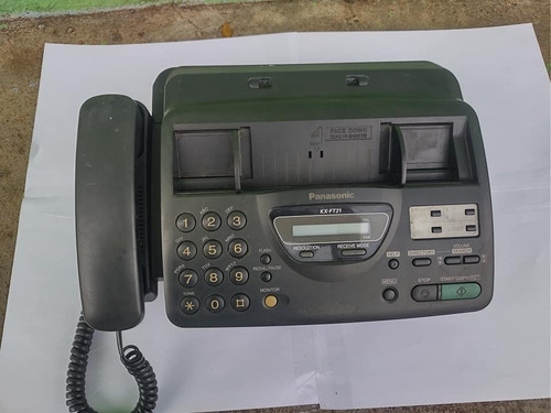  Fax Telefone Secr Eletrônica Panasonic Kx-ft21 Colecionador