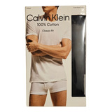 Remera Calvin Klein Pack 3 Cuello Redondo Con Caja