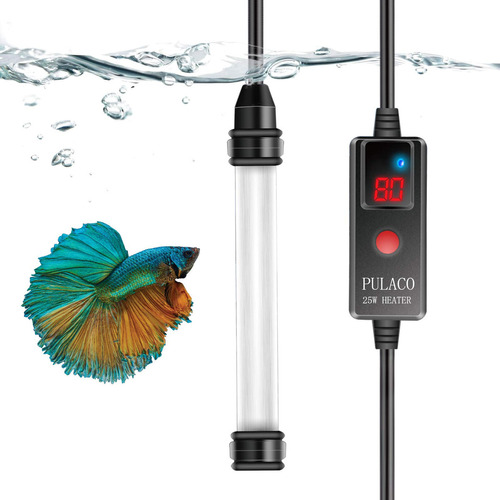 Calentador Acuario 50w Controlador Y Pantalla Led