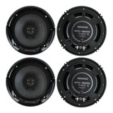 Pack De 4 Altavoces Coaxiales De 6.5'' Kenwood Kfc-1666s,