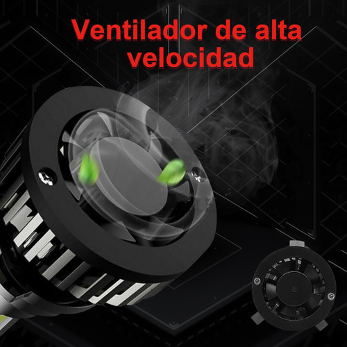 9005 9006 Kit De Focos Led De 4 Lados 8000 Lm Para Dodge