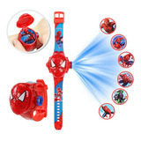 Reloj Infantil Proyector De Dibujos