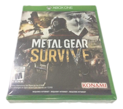 Juego Metal Gear Survive Nuevo Y Sellado Para Xbox One 