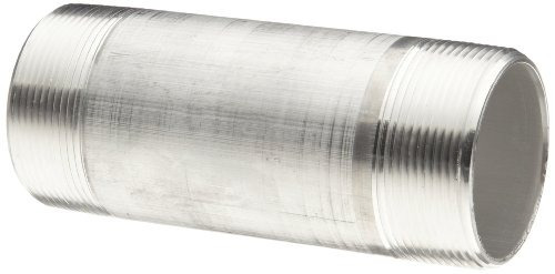 Tubo De Aluminio De Montaje, Nipple, Schedule 40, 4  Npt Mac