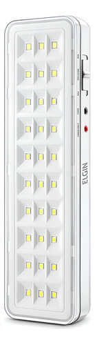 Kit 2 Luminárias De Emergência 30 Leds 2w Bivolt Elgin