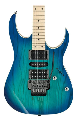Guitarra Eléctrica Ibanez Rg370ahmz-bmt Azul Sombreado 