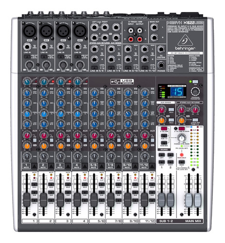 Consola Behringer Xenyx X1622usb Mixer 100v/240v   Prm