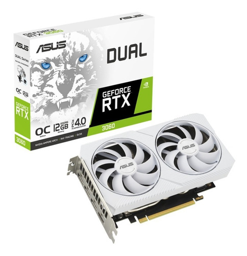 Tarjeta De Video Asus Dual Geforce Rtx 3060 White 12gb Oc