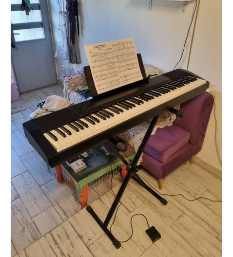 Piano Electric Casio Cdp120 88 Teclas+pedal+soporte+atril
