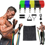 Kit Ligas De Resistencia Entrenamiento Brazos Pecho Espalda 