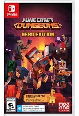 Minecraft Dungeons  Hero Edition Nintendo Switch Físico