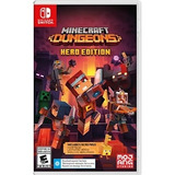 Minecraft Dungeons Hero Edition Mojang N. Switch Físico