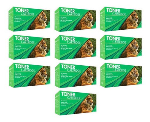  Pack 10 Toner 85a Generico Tigre Ce285a P1102w P1109w M1132