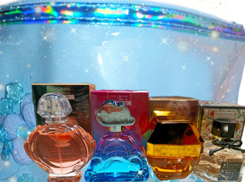 Set Perfumes Miniatura Onlyou X 4 Unidades + Neceser !!