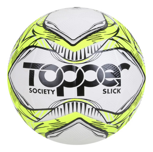 Bola De Futebol Society Oficial Topper Slick Fut7 Costurada