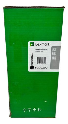 Combo Lex 52d0z00 (unidad De Imagen)   Y 52d4h00 (cartucho)