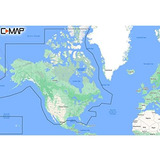 Tarjeta De Mapa Discover North America Lakes Us/canada ...