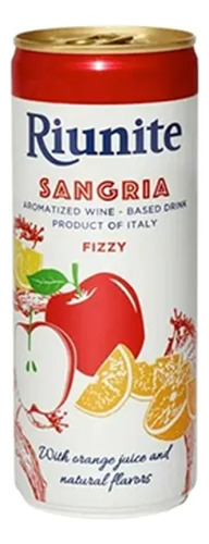 Bebida Riunite Sangria Lata 250ml