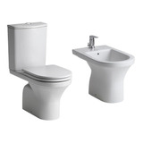 Combo Ferrum Varese Inodoro, Deposito Dual, Bidet 1a Y Tapa