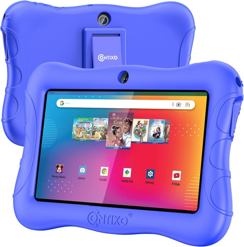 Contixo Kids Tablet V9, 7 Pulgadas Hd, Edades 3-7, Incluye M