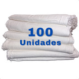 Kit 100 Pano De Chão 40x63 Amarrado Atacado Fardo Algodão