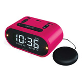 Riptunes Reloj Despertador Alto Con Agitador De Cama Para Pe