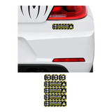 Dash Cam Kit De Stickers Para Autos Advertencia Disuasión 2