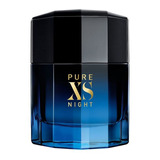Água De Perfume Masculina Xs Pure Night De Paco Rabanne 100 Ml