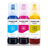 3x Tinta Pigmentada Para Hp Gt52 Gt53 583 794 754 724