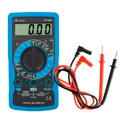 Multimetro Digital Et-1002 Minipa Bip Sonoro E De Leds