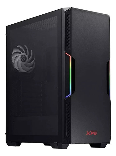 Gabinete Gamer Xpg Starker Atx Rgb Media Torre Vidrio