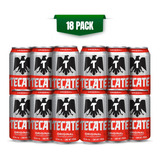 Cerveza Tecate Original 18 Latas De 355ml