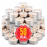 Kit 50 Velas Rechaud Decoração Casamento Festa Atacado